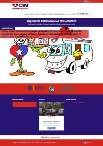 Sitio web de Caravanning in Morocco