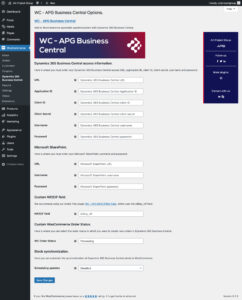 WC - APG Business Central