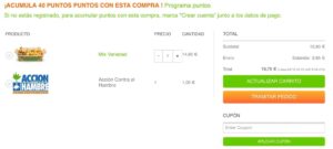 Ayuda Acción Contra el Hambre añadido