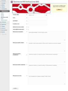 Plugin WC - APG SMS Notifications